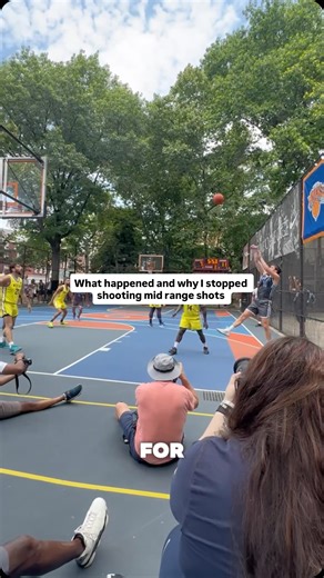 Will Custis | The Corporate Hooper on Instagram: "I hear the arguments behind the aura, the game or shooters rhythm and others BUT I just challenge you to reduce the mid range attempts out of your game and see what happens Some players truly are that elite at the mid range that they can justify but for the vast majority of players I believe you will be more efficient and have a larger impact on the court shifting your shot distribution elsewhere"