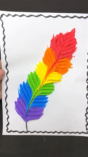 Colorful easy rainbow 🏳️‍🌈 drawing for kids/#art #kids #ayart #colorfulvideo #cartoon #shorts