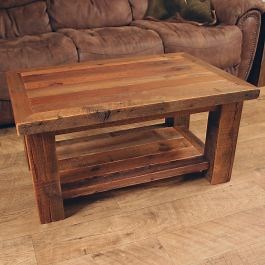 Timber Frame Barn Wood Coffee Table