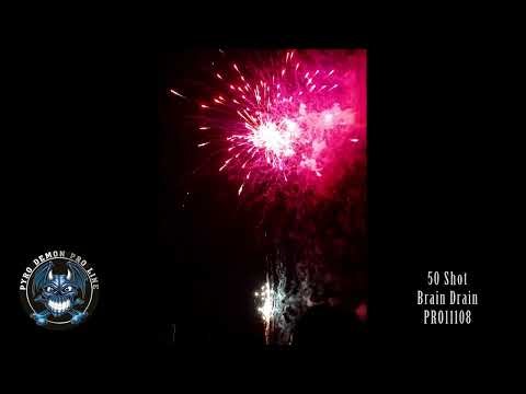 50 Shot Brain Drain - PRO11108 (Pyro Demon Pro Line)