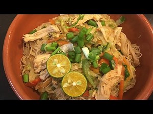 PANCIT BIHON RECIPE | FILIPINO STYLE RICE NOODLE | RICE NOODLE RECIPE | Pepperhona’s Kitchen