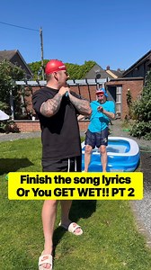 95K views · 1.5K reactions | Finish the song lyrics or YOU GET WET! Part 2!! | Dkleyntv | Facebook