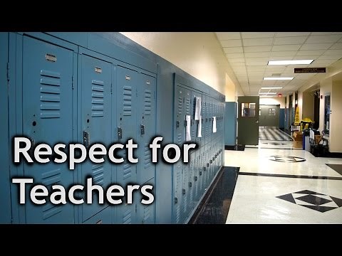 Respect for Teachers