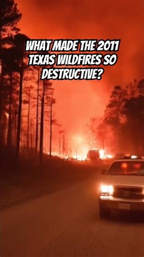 What Made The 2011 Texas Wildfires SO DESTRUCTIVE? #wildifre #texasfires