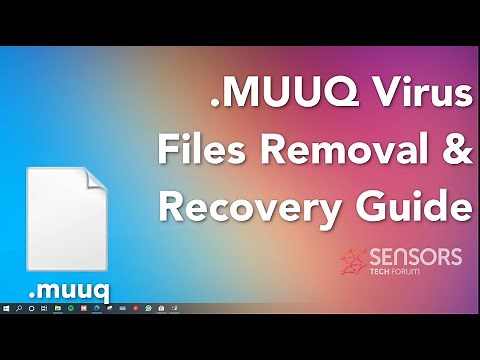 MUUQ Virus [.muuq Files] - Remove & Restore Data [Free Fix Guide]