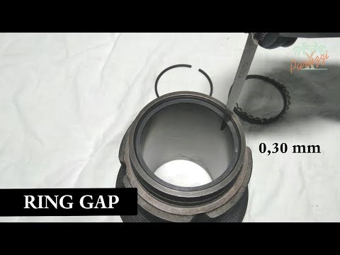 22 Engine overhaul - measuring cylinders and pistons (part 1 ring end gap)