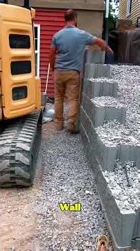 He builds a retaining wall and it ends in a war between neighbors! #construction
