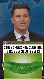 "Study Shows How Squirting Cucumber Shoots Seeds"😱🤣 | Colin & Michael