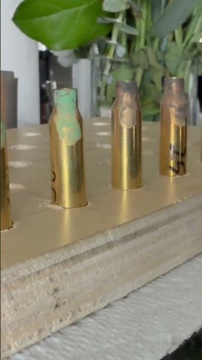 Annealing starline .223rem brass with induction heating