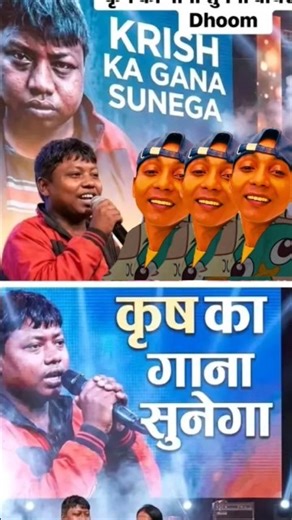 KRISH KA SUNEGA GAANA🤣❤️#funny trending #lyrics #shortvideo #music #singing #viralsong