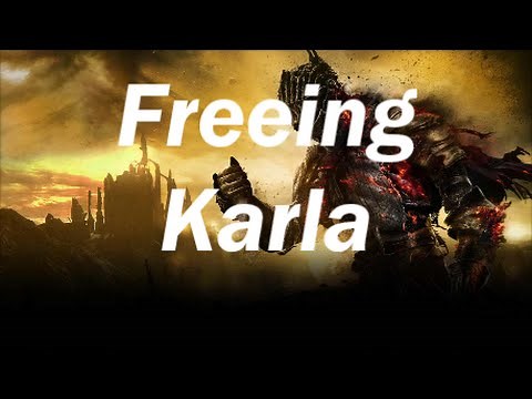 Dark Souls 3 - Irrhyll Dungeon - Jailer's Key Ring & Freeing Karla (Dark Sorceries)