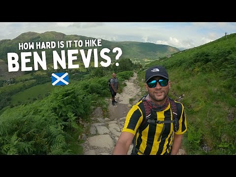 HOW HARD is hiking BEN NEVIS via the TOURIST PATH? (The Mountain Track), Scotland 🏴󠁧󠁢󠁳󠁣󠁴󠁿