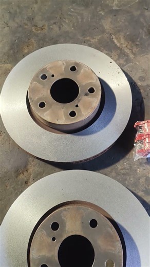 Automobile # Innova Crysta # brake pad and disk Replacement #