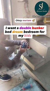 Client, my requirement is that first show me the 3D design of my children’s room..😱... : : Your kids room is ready 3D design double bunker bed full kids room design✨ . . #shahzadinterior #kidsroom #kidsbedroom #kidsbed #3droom #doubleBunkerbed #interiorkids #roominterior #kidswallpaper #instagram #trending #foryou #follow #followforfollowback | Shahzad Ansari