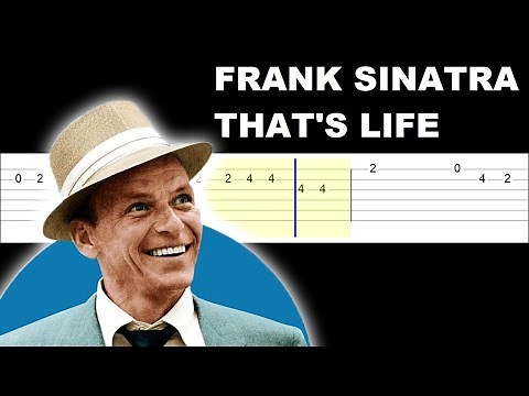 Frank Sinatra - That's Life (Easy Guitar Tabs Tutorial)