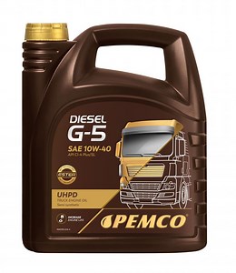 Engine oil PEMCO Truck UHPD DIESEL G-5 UHPD 10W40 5l GLOBAL DHD-1 MAN M 3275, PM0705-5 | AUTODOC price and review