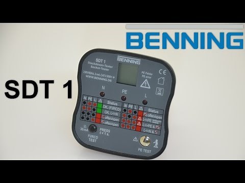BENNING - SDT 1 (Steckdosentester)