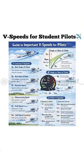 V-Speeds for Student Pilots✈️