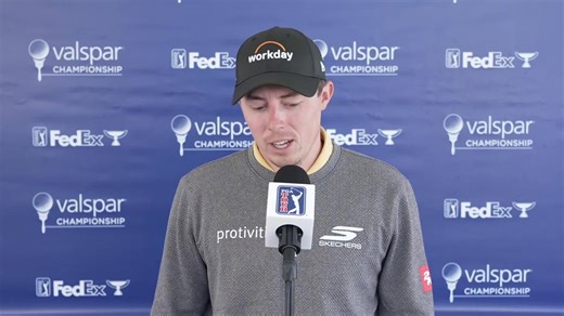 Matt Fitzpatrick discusses showing sportsmanship after loss at THE PLAYERS