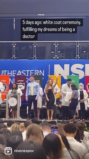 Never give up on your dreams. The rewards will always outweigh the challenges you may face along the way. #🩺🤍 #fyp #medicine #medicalschool #doctor #study #figs #transformation #ootd #medicalstudent #whitecoat #whitecoatceremony