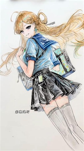 draw anime from random shapes #drawinganime #drawingvideo #drawingvideo