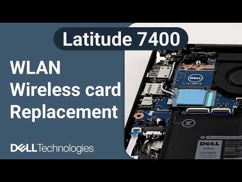 Dell Latitude 14 7400 | How to replace the wifi wlan wireless network card