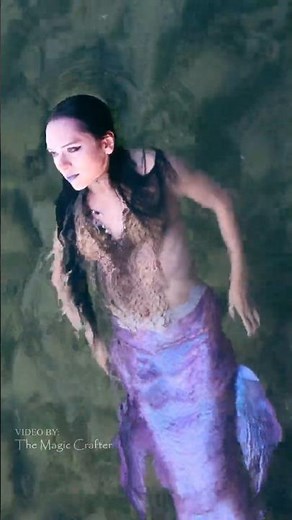 the purple mermaid is a little tired 😴