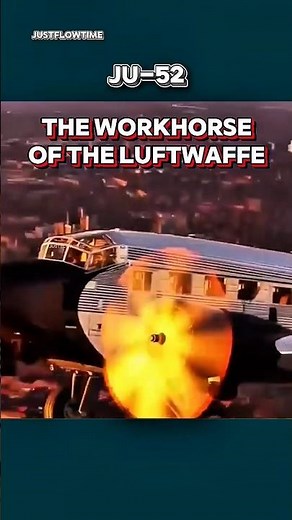 Junkers Ju 52 – The Legendary German Tri-Motor Transport Aircraft #military