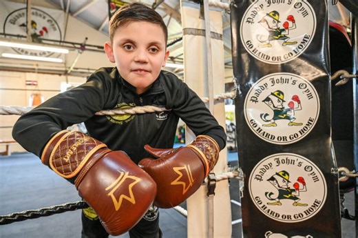 Blind boxer, 10, learns to 'punch by numbers'