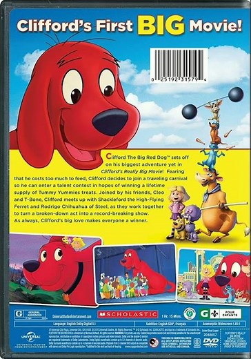Clifford's Really Big Movie(2004)OST You and Me(DVD Menu Version)
