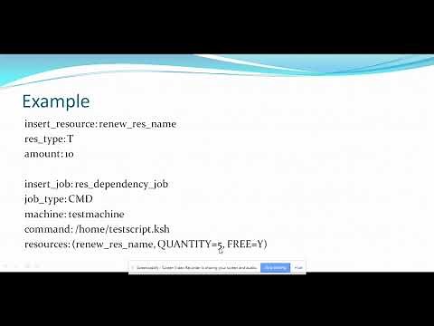 Autosys Tutorial Threshold Virtual Resource