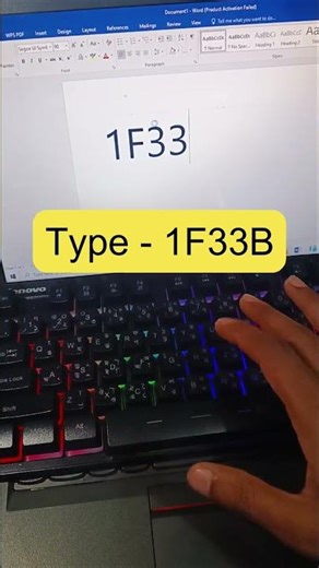 🌻 Sunflower Symbol Meaning in MS Word #msword #shorts