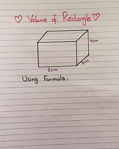 Volume of Rectangle❤How to find Volume of Rectangle❤ #volumeofrectangle #volumeformula #volume #formula #mathematicsformula #math #mathematics #mathtrick #mathematicschallengeaccepted | IQRA.M