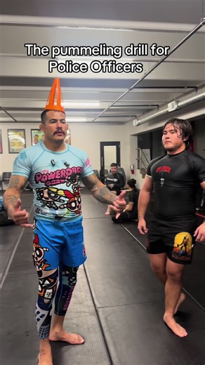 Effective Pummeling Drill for Police Officers