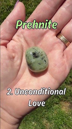 Prehnite Crystal Benefits #crystalhealing #crystals