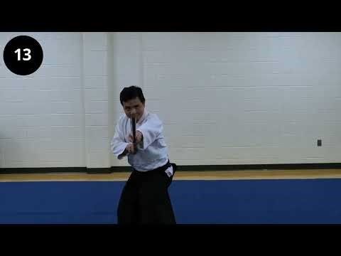 13 Jo-kata and application. Second parts with more explanation.