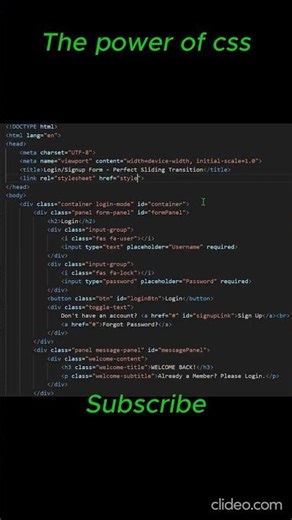 This Is HTML Without CSS… Then With CSS 😳 #webdesign