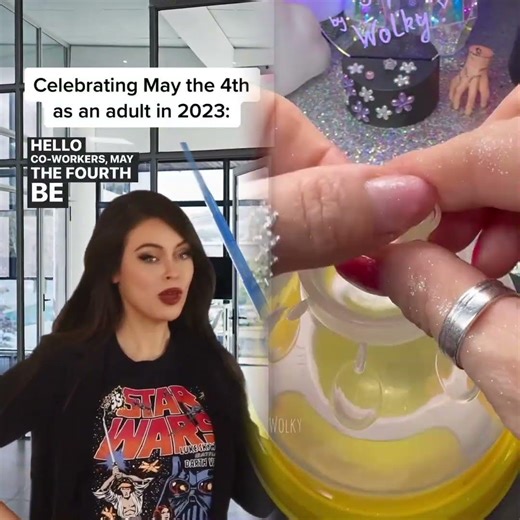 May the 4th be with you! Happy Star Wars Day! 😜 #millennials #early2000s #maythe4thbewithyou #s