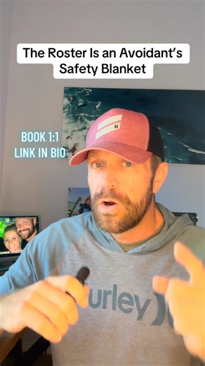 Coach Ryan Holley on Instagram: "Dismissive avoidants keep a roster so they never have to get attached. More options = less vulnerability less accountability less intimacy. If someone always had backups, you weren’t being chosen, you were being managed. Secure people don’t rotate connections. They show up and choose. #avoidantattachment #dismissiveavoidant #emotionallyunavailable #breakup #heartbroken #anxiousattachment #attachmenttheory #relationshippsychology #dating #healingjourney #boundarie