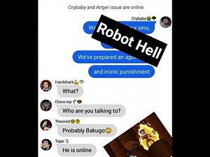 Mha // lyrics prank // Robot Hell