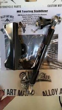 Harley Touring Stabilizer - ALLOY ART MFG. MADE IN USA | Installation Video Next #performancebagger