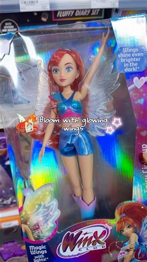 Bloom Winx Doll 🧚🏼‍♀️🩵✨ Light Up Wings & Sparkling Outfits 😻 #bloom #winxclub #winx #doll