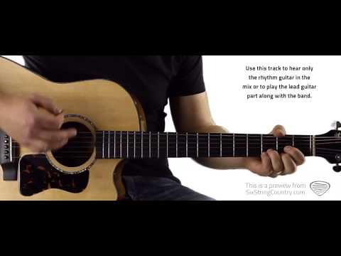 Round Here Florida Georgia Line Guitar Lesson and Tutorial