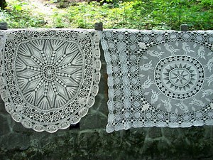 Peles Castle Marketplace in Sinaia, Romania