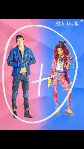 Ben + Celia Facilier mix | Descendants Disney crossover | Ai art
