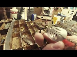 Old Lures Old Tackle Box