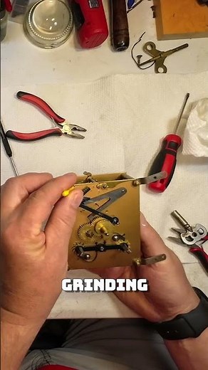 The Dangers of Over-Oiling Your Clock #shorts