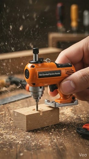 Tiny Router Perfect Wood Joints #minitools #diytools #diyprojects #toollovers #woodworkingtools