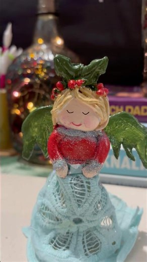 ✨ My Handmade Christmas Fairy ✨ | Cute DIY for the festive vibe 🎄💫 #diy Christmas series part 4