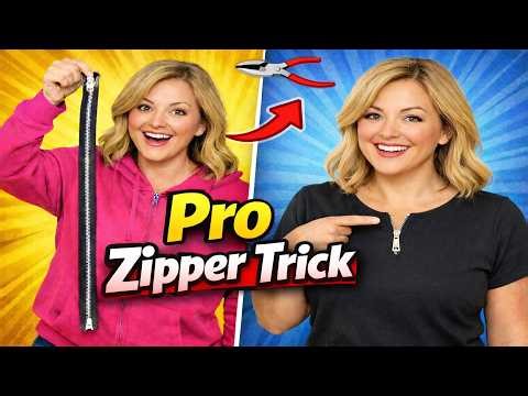 How to Shorten A Zipper Like A Pro (Easy Trick)